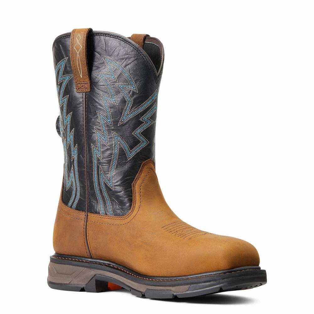 Ariat WorkHog XT BOA Carbon Tå Arbetskängor Herr Olika Färger | 694-HOVJQM