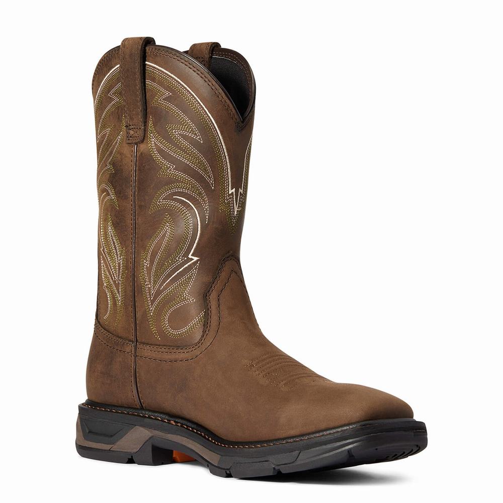 Ariat WorkHog XT Cottonwood Arbetskängor Herr Bruna | 047-TJALXE