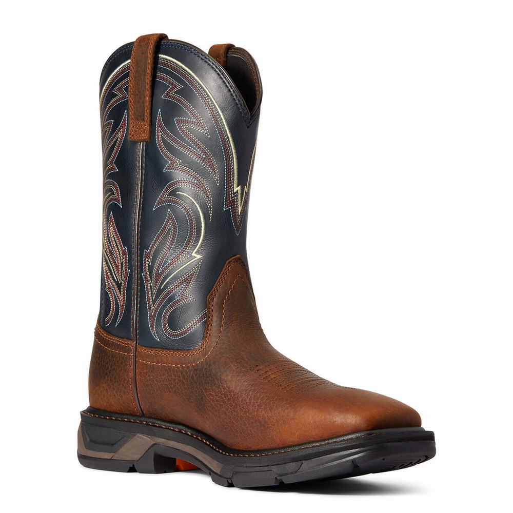 Ariat WorkHog XT Cottonwood Arbetskängor Herr Bruna | 724-WDSQZN