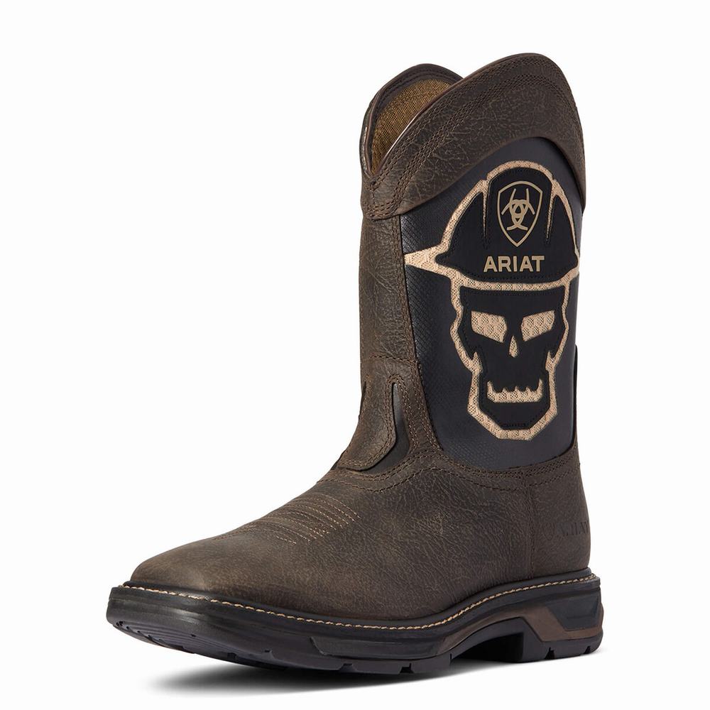 Ariat WorkHog XT VentTEK Bold Arbetskängor Herr Kaffe | 751-OGXHMR