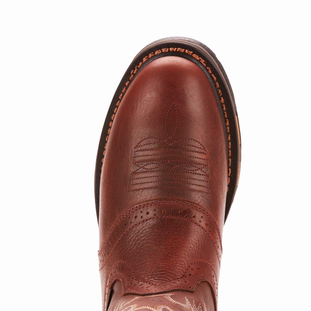 Ariat Workhog Pull-on Arbetskängor Herr Mörkkoppar | 253-ZSATGL