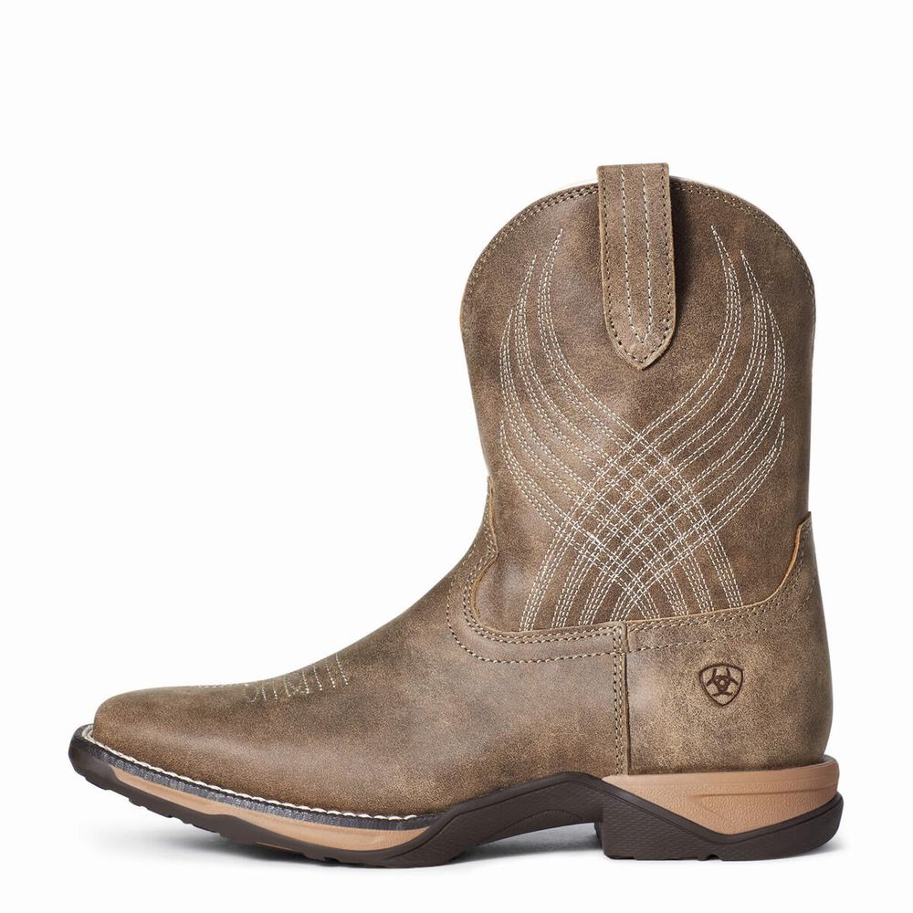 Ariat Youth Anthem Western Stövlar Barn Bruna | 350-QRTYUA