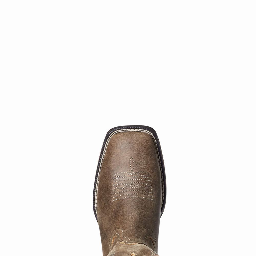 Ariat Youth Anthem Western Stövlar Barn Bruna | 350-QRTYUA