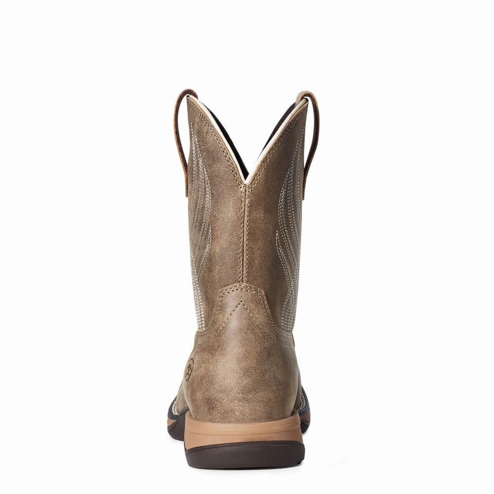 Ariat Youth Anthem Western Stövlar Barn Bruna | 350-QRTYUA