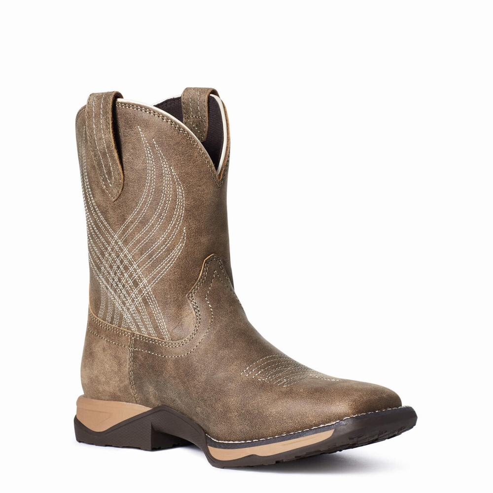 Ariat Youth Anthem Western Stövlar Barn Bruna | 350-QRTYUA