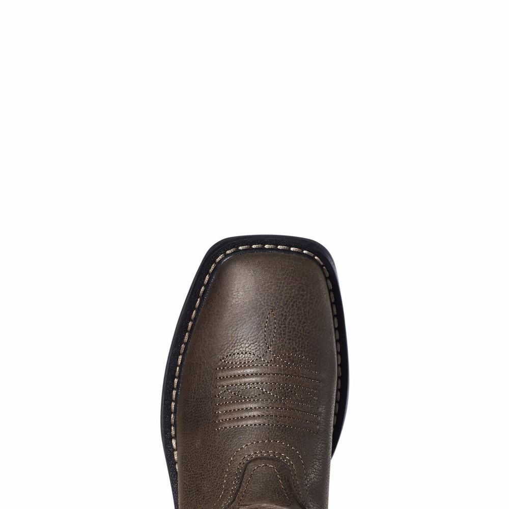 Ariat Youth WorkHog XT VentTEK Bold Western Stövlar Barn Kaffe | 967-JQHFPY